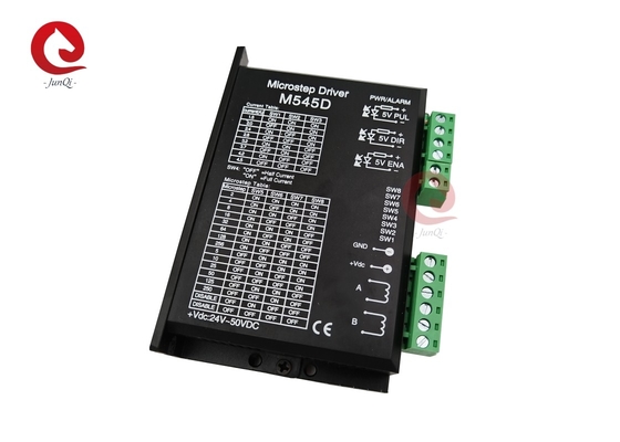 Junqi Nema23/34 Stepper Driver DM545D 4.5A 24~50VDC per 2 fasi Stepper Motor Controller Macchina di incisione CNC