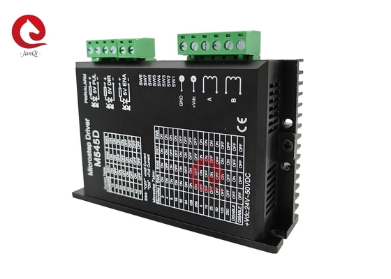 Junqi Nema23/34 Stepper Driver DM545D 4.5A 24~50VDC per 2 fasi Stepper Motor Controller Macchina di incisione CNC
