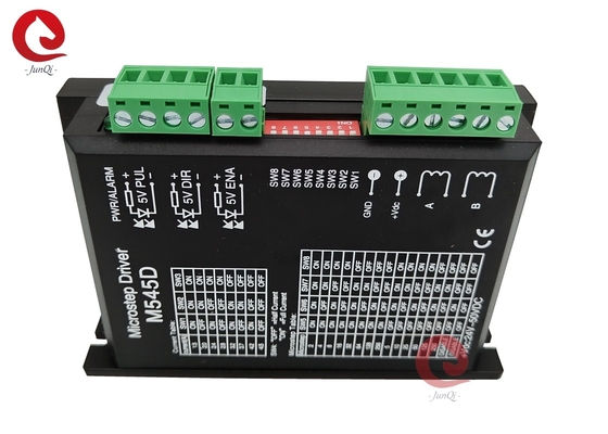 Junqi Nema23/34 Stepper Driver DM545D 4.5A 24~50VDC per 2 fasi Stepper Motor Controller Macchina di incisione CNC