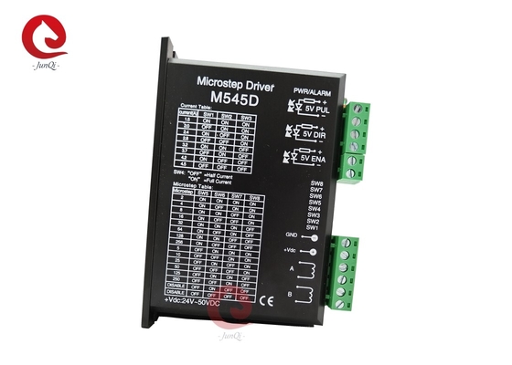 Junqi 2 fase Stepper driver M545D 24-50VDC 1.5-4.5A Per 57mm/86mm motore a gradini