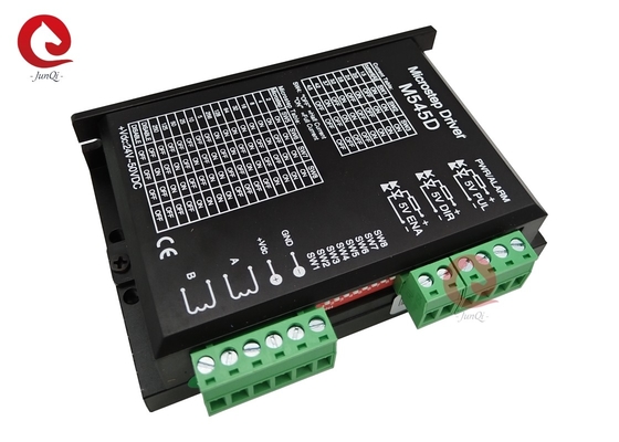 Junqi 2 fase Stepper driver M545D 24-50VDC 1.5-4.5A Per 57mm/86mm motore a gradini