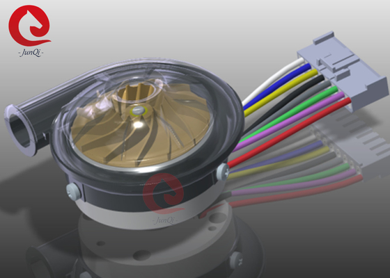 24VDC 37000 giri al minuto Alta velocità 21m3/h Flusso d'aria senza spazzole DC Blower OWB7040AL-24V Per BIPAP