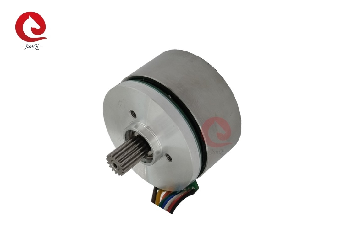 JQ45BLW27-24V-6170A-G01 Flat Out Rotor BLDC Motore 24V 27mm 130mN.M Alta coppia per strumenti di bilanciamento