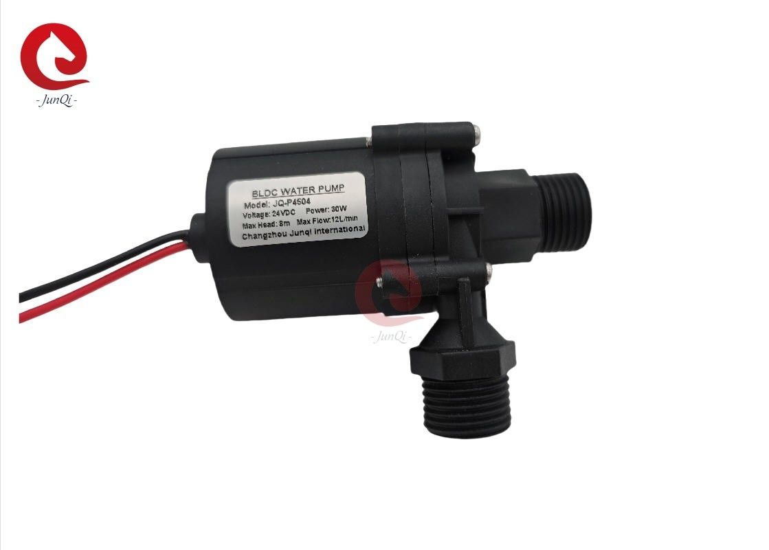 12LPM Booster senza spazzole Pompa di acqua circolante DC12V 24V Ceramica Silenzioso Sottocosto Caldabagno Solare Pompa doccia