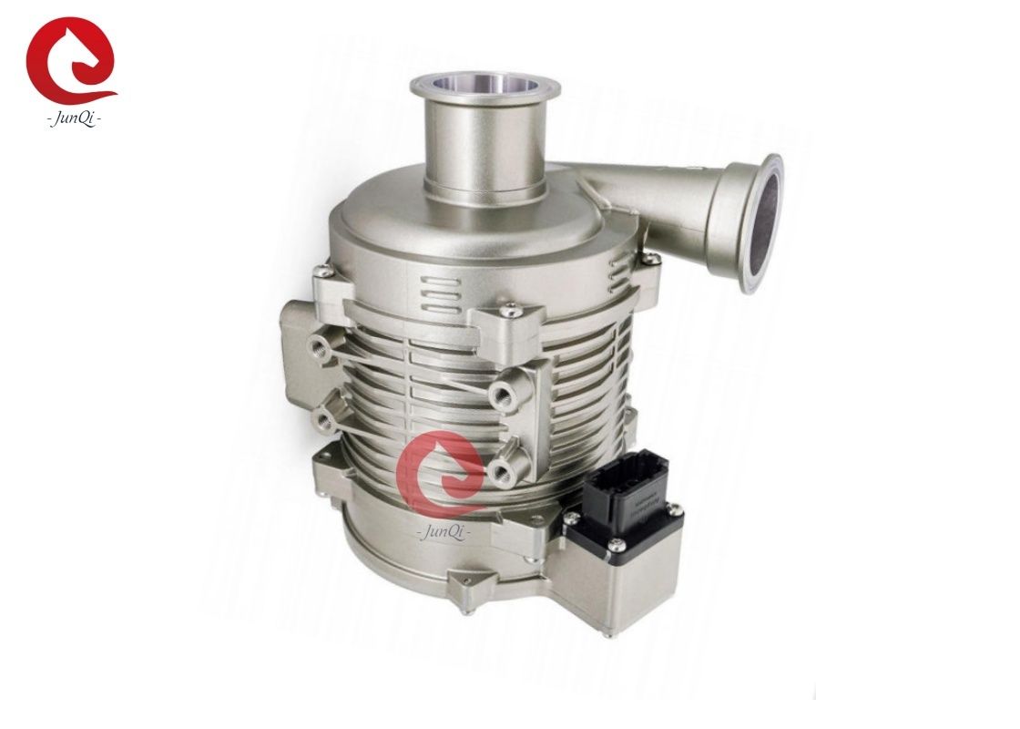Pompa acqua BLDC JUNQI ad alta tensione 540VDC 250L/min con prevalenza 20m e piastra di serraggio, utilizzata per soluzioni di raffreddamento a liquido IT