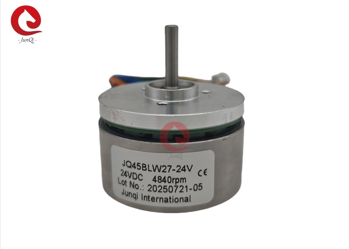 JQ45BLW27 24V 4840rpm 130mN.m Motore DC Brushless a rotore esterno per dispositivo medico