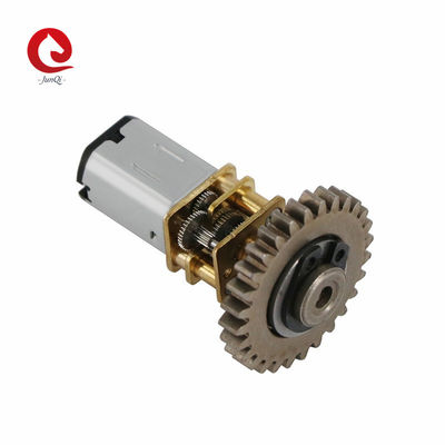 Motore della scatola del Metal Gear di N20 3~12VDC 12mm con la ruota, codificatore, RPM basso, alta coppia di torsione per la serratura di porta
